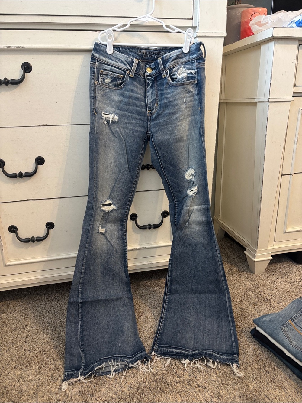 American eagle boho artist jeans